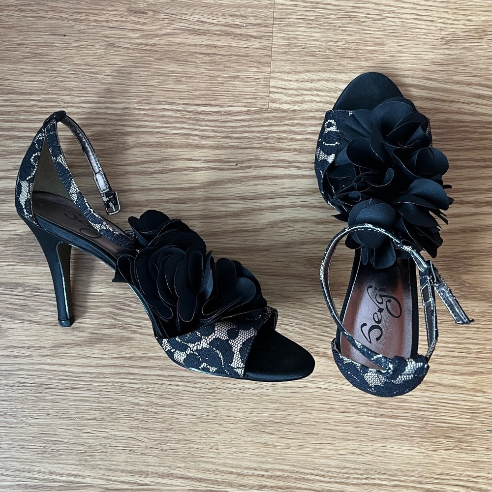 High heel shoes